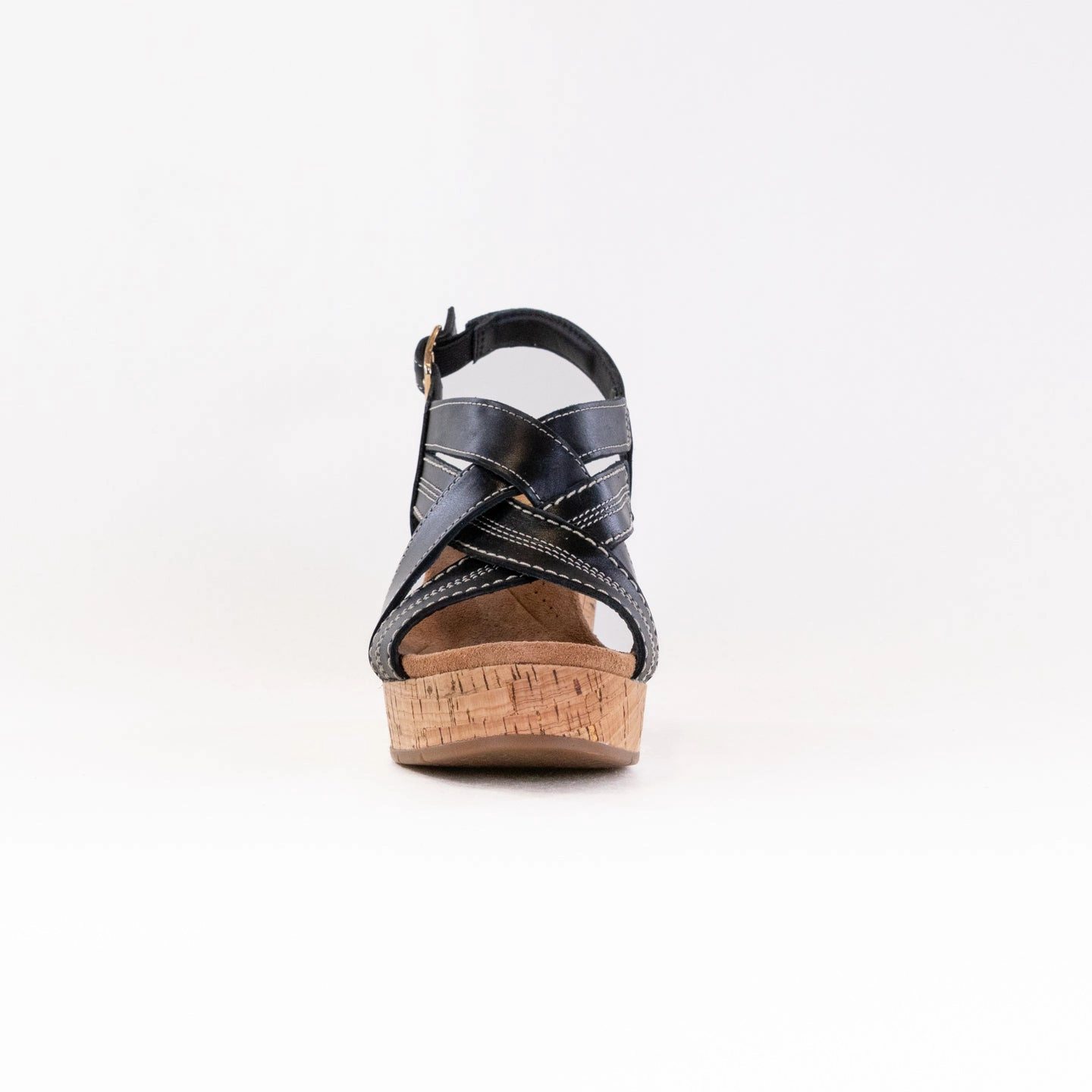 Clarks Sabina Sling (Women's) - Black/Black Stylish casual sandals