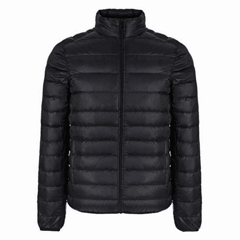 MultiPocket Layout West Louis? Autumn&Winter Duck Down Ultra-Light Parka