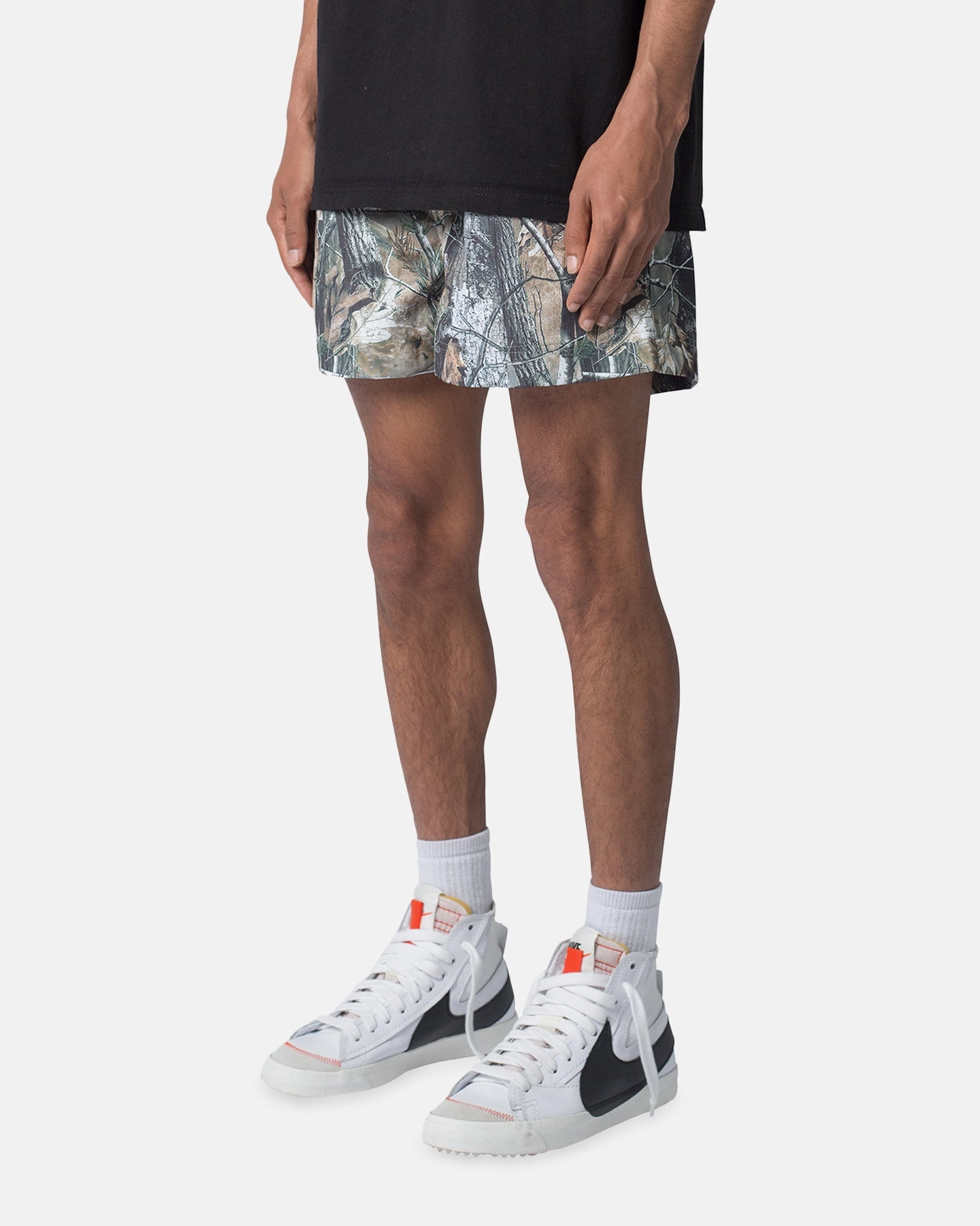 MNML Summer Shorts Branch Camo Trail Comfort Casual Active