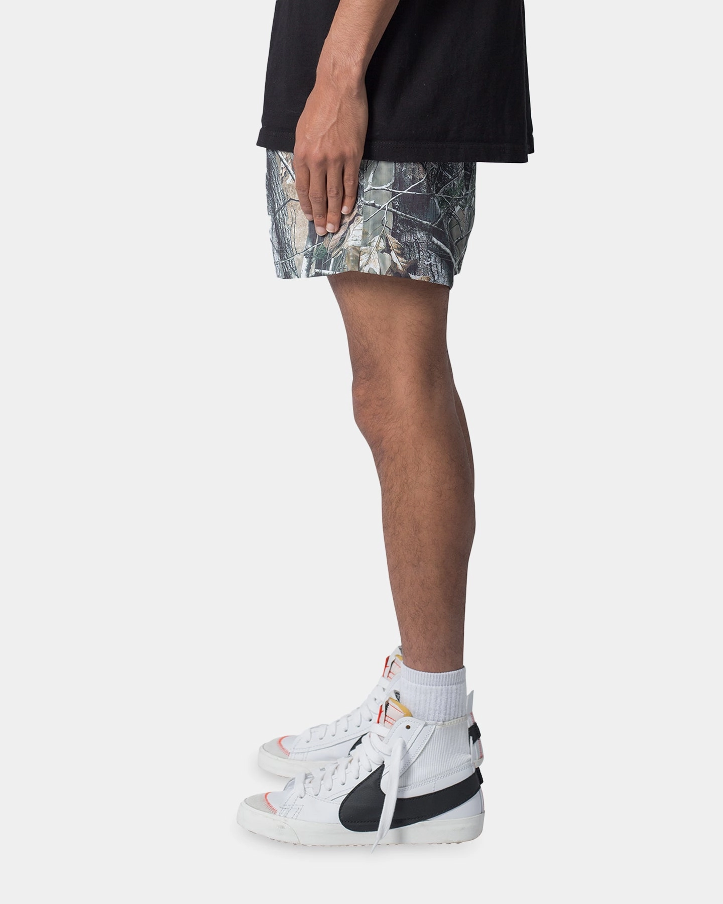 Tailored Wear Fitted Design MNML Summer Shorts Branch Camo