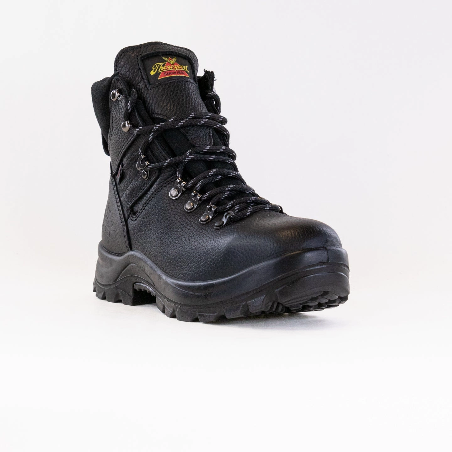 Moisture Wicking Fabric Comfort Lining Mountain Climber Men's Thorogood 6" Steel Toe WP Union Series Work Boot (U.S.A.) 804-6365 (Men's) - Black