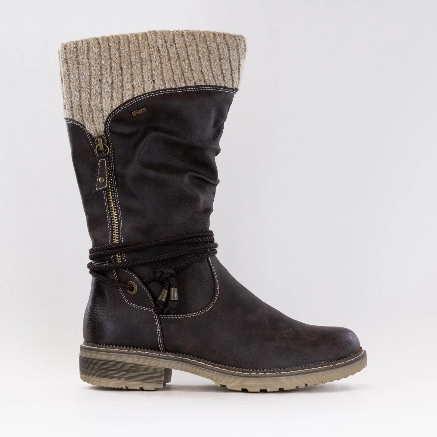 Spring Step Acaphine (Women's) - Dark Brown Quick Drying River Crossing Flexible Frame Rainy Day Commuter