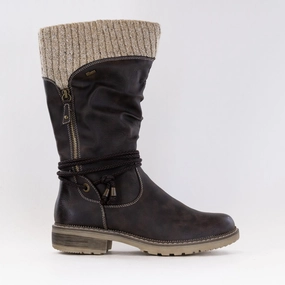 Noise Reducing Heel Padded Interior Weekend Wanderer Spring Step Acaphine (Women's) - Dark Brown