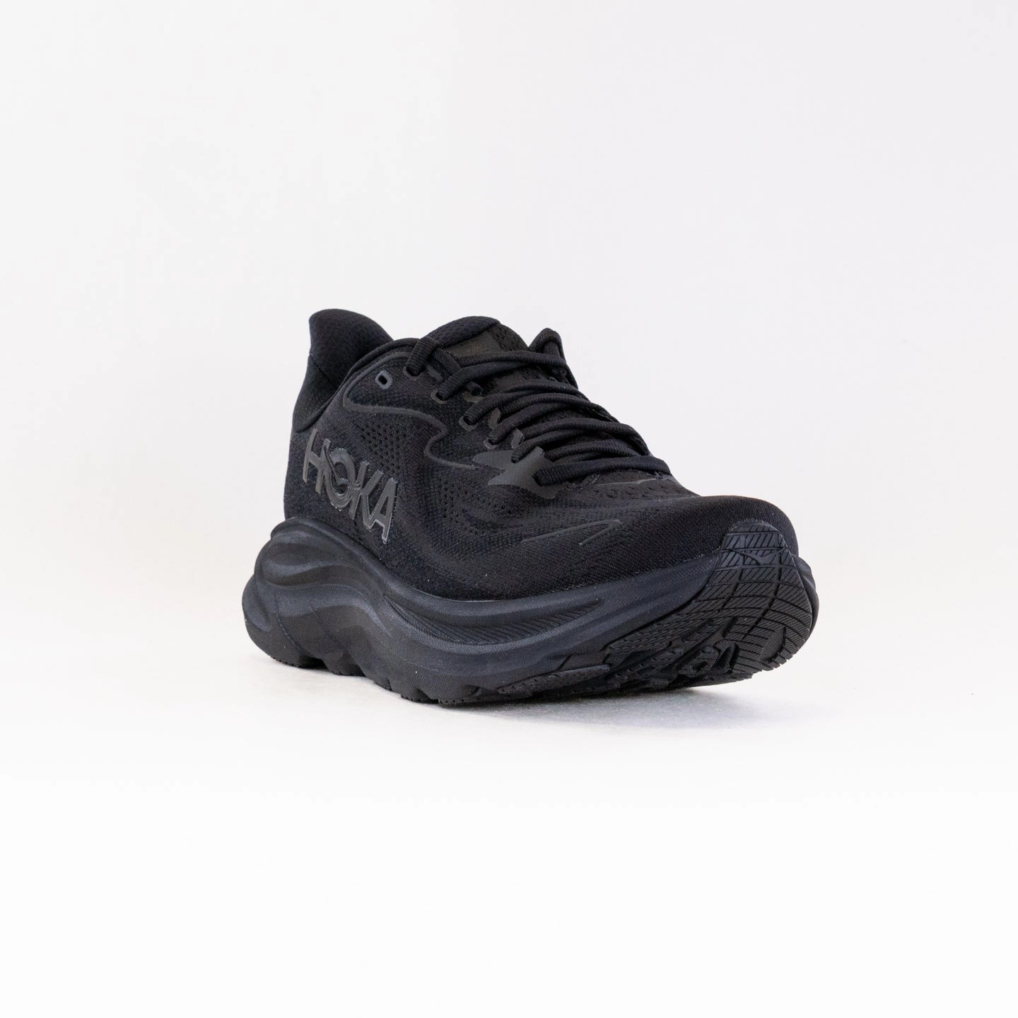 Breathable Footwear Hoka Clifton 10 (Men's) - Black/Black