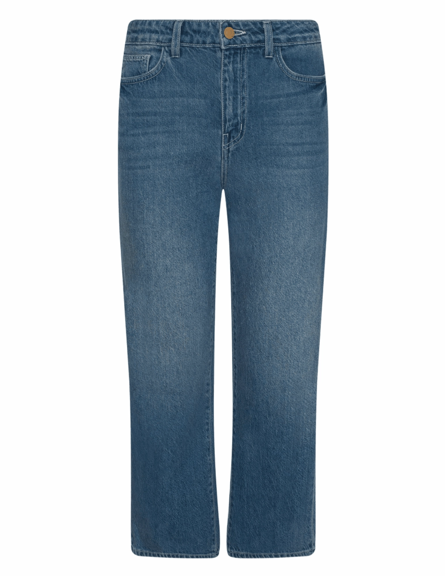 L'AGENCE June High Rise Cropped Stovepipe Jean in Fresno Daily Wear Nature Lover