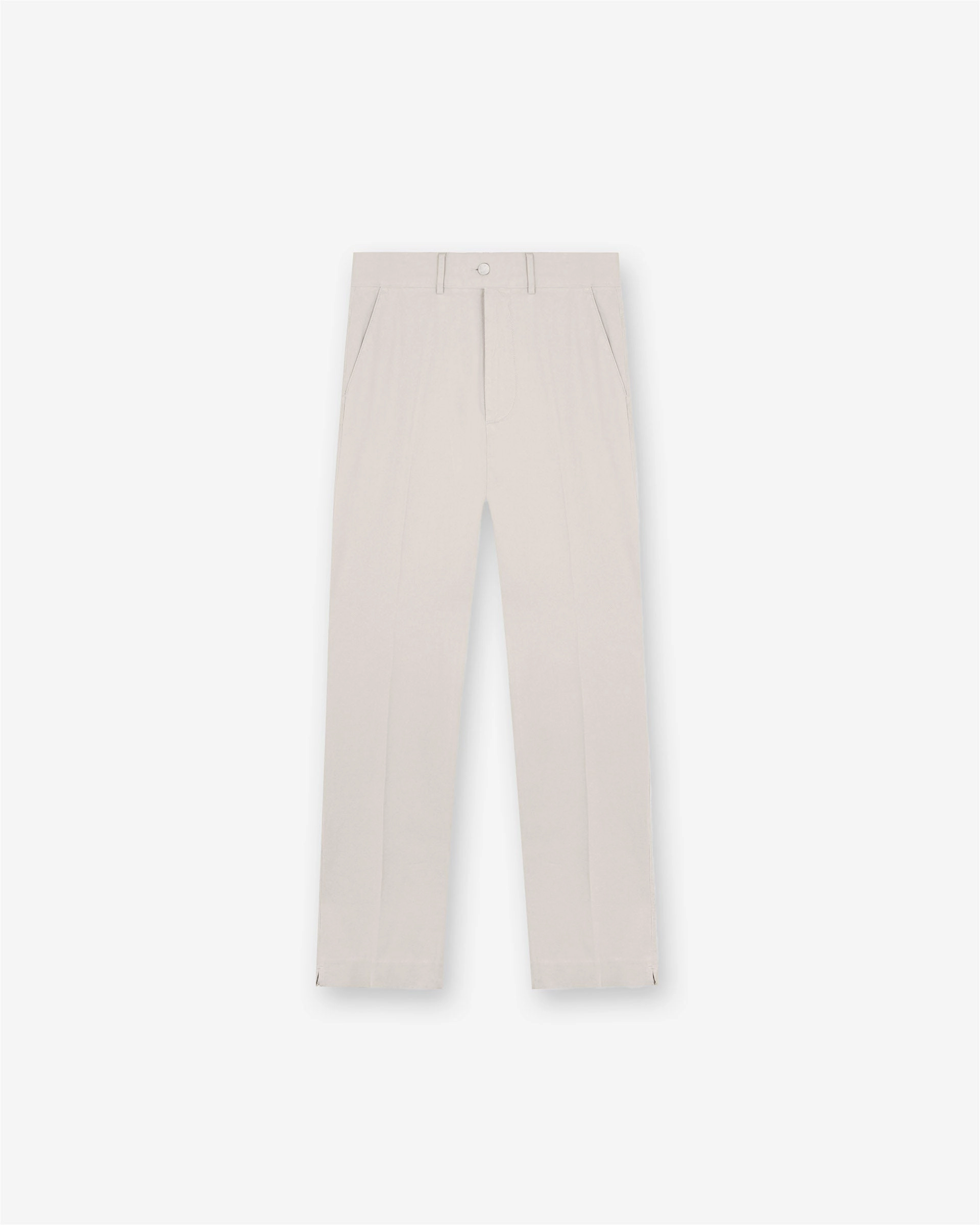 UVProtectionCoating Low Profile Design Cotton Pant - Stone