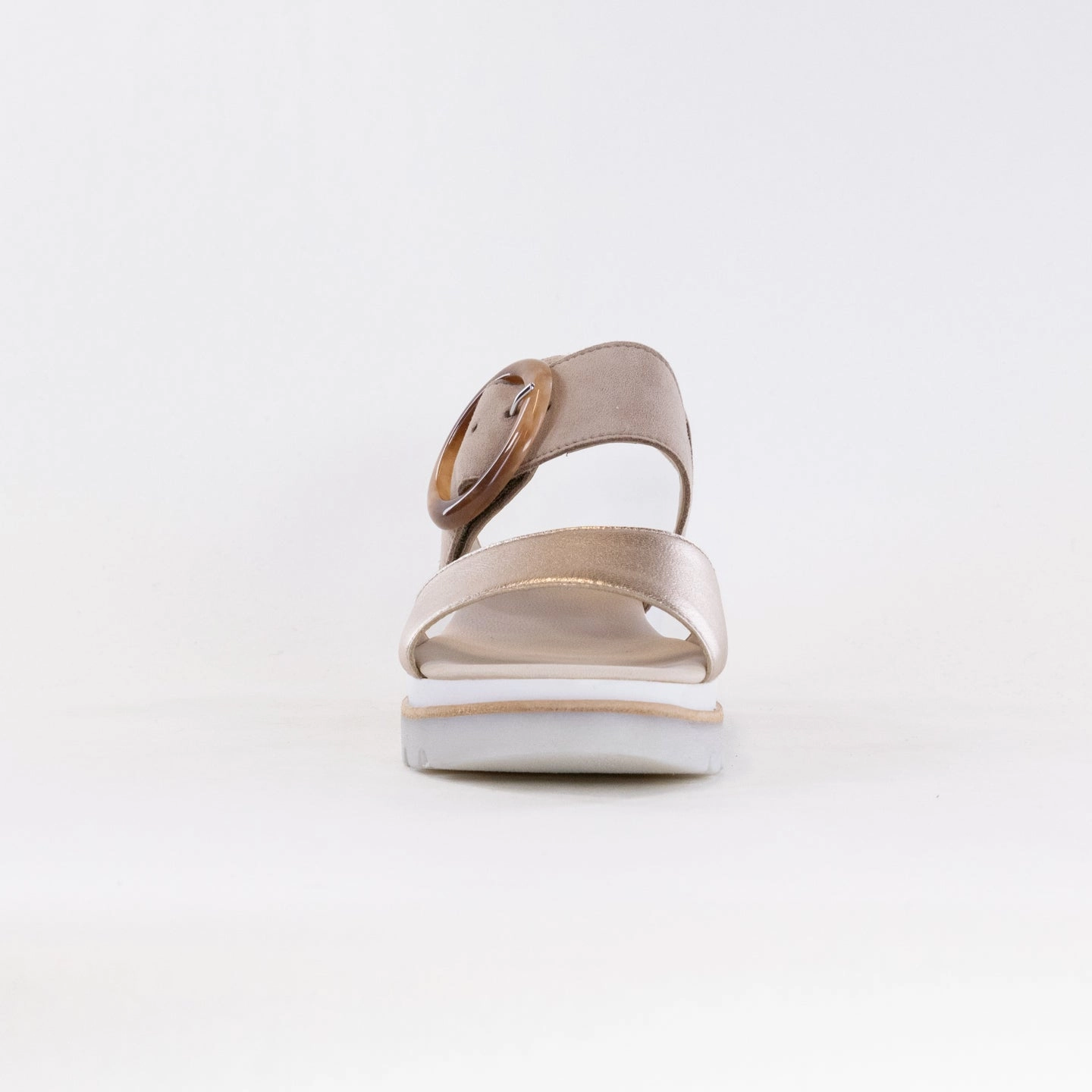 simple design No Stress Gabor 44.645.62 Sandal (Women's) - Pewter/Rabbit