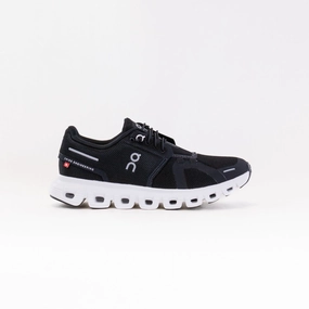 toe - box roomy shoes On Cloud 6 (Men's) - Black/White