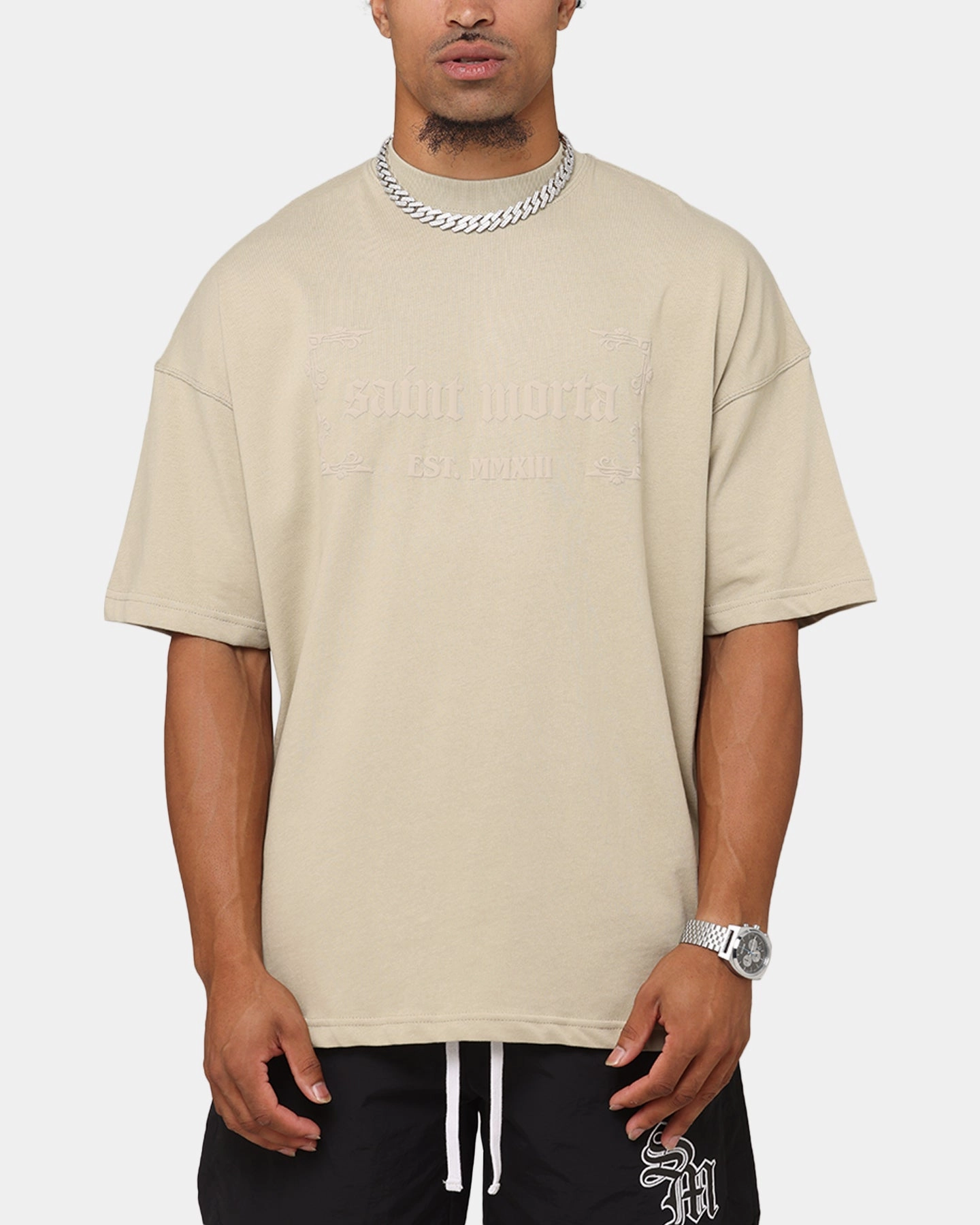 Saint Morta Repentent Heart T-Shirt Stone Stylish Hoodie RibbedTrims