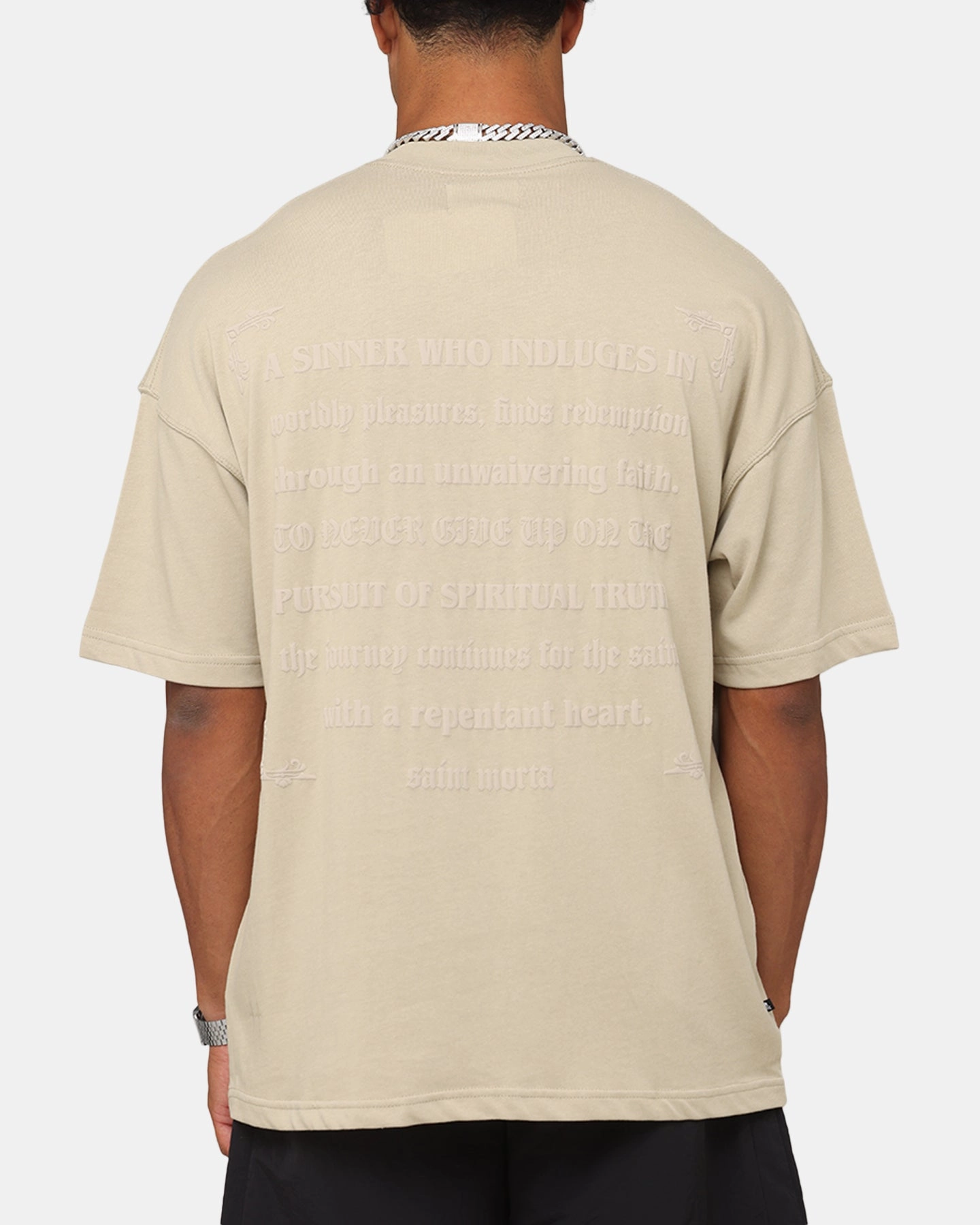 Sport Hoodie Saint Morta Repentent Heart T-Shirt Stone