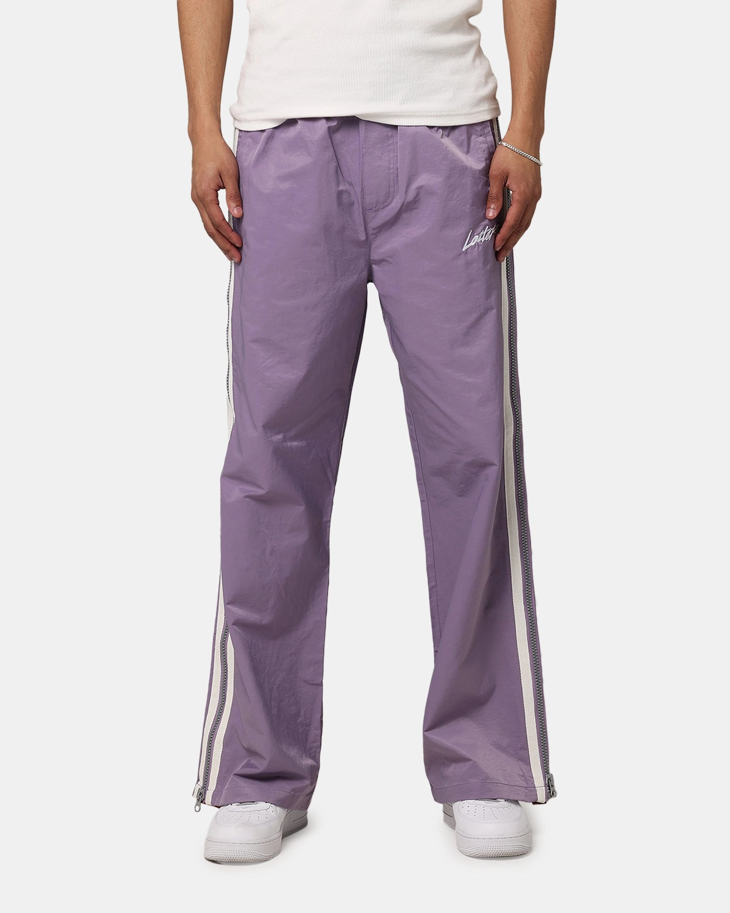 Minimalist Design Loiter Hunter Track Pant Purple