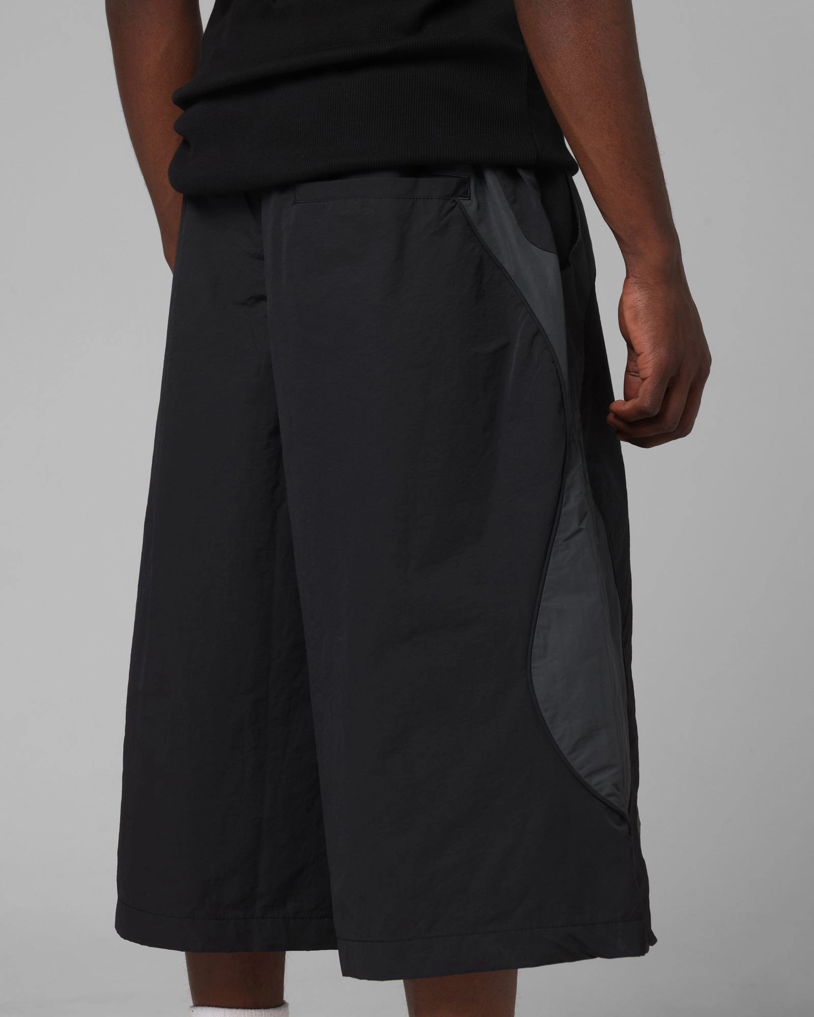 Loiter Club Classic Track Shorts Black Comfort Fit Wear Sport Performance