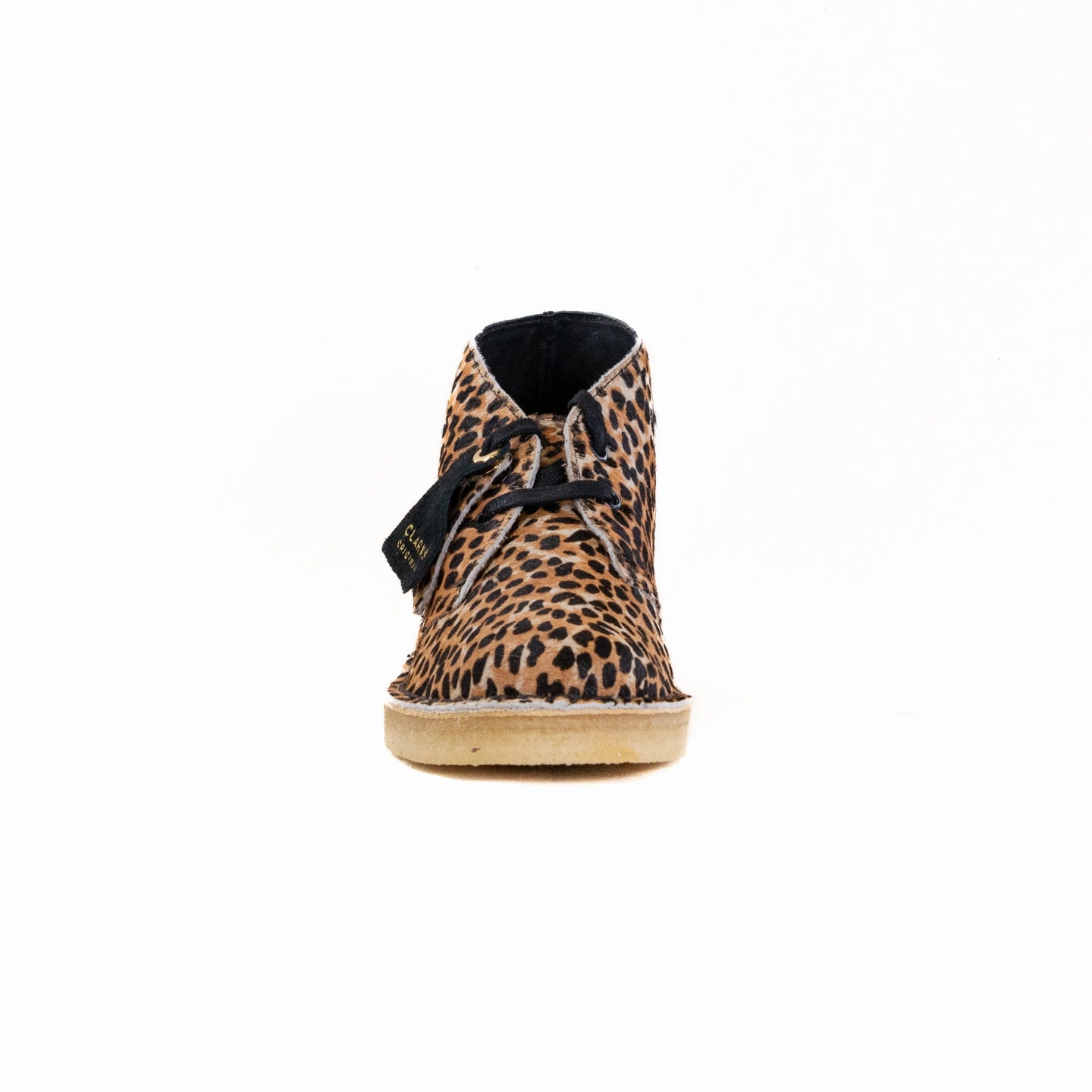 Clarks Desert Boot (Women's) - Leopard Print Pony Reliable Support