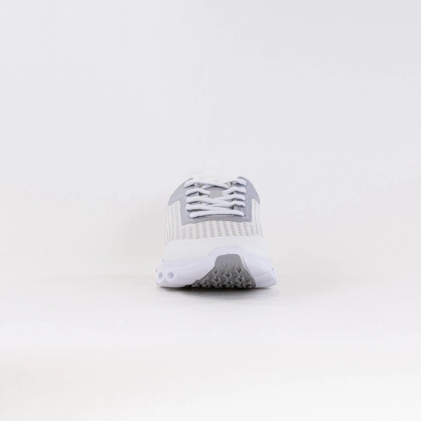 Performance Cushioning buckle - closure shoes Ara Montclair Memory Foam Lace Up Sneaker (Women's) - White/Silver