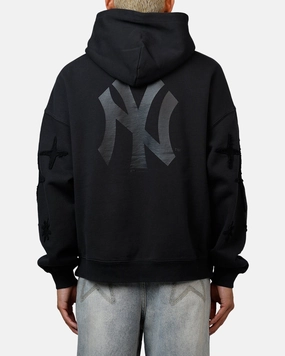 Ergonomic Fit Design Mitchell & Ness New York Yankees Starburst Hoodie Faded Black