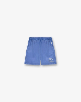Competition Department Shorts - Bright Blue Handmade Easy Adjust Drawcord