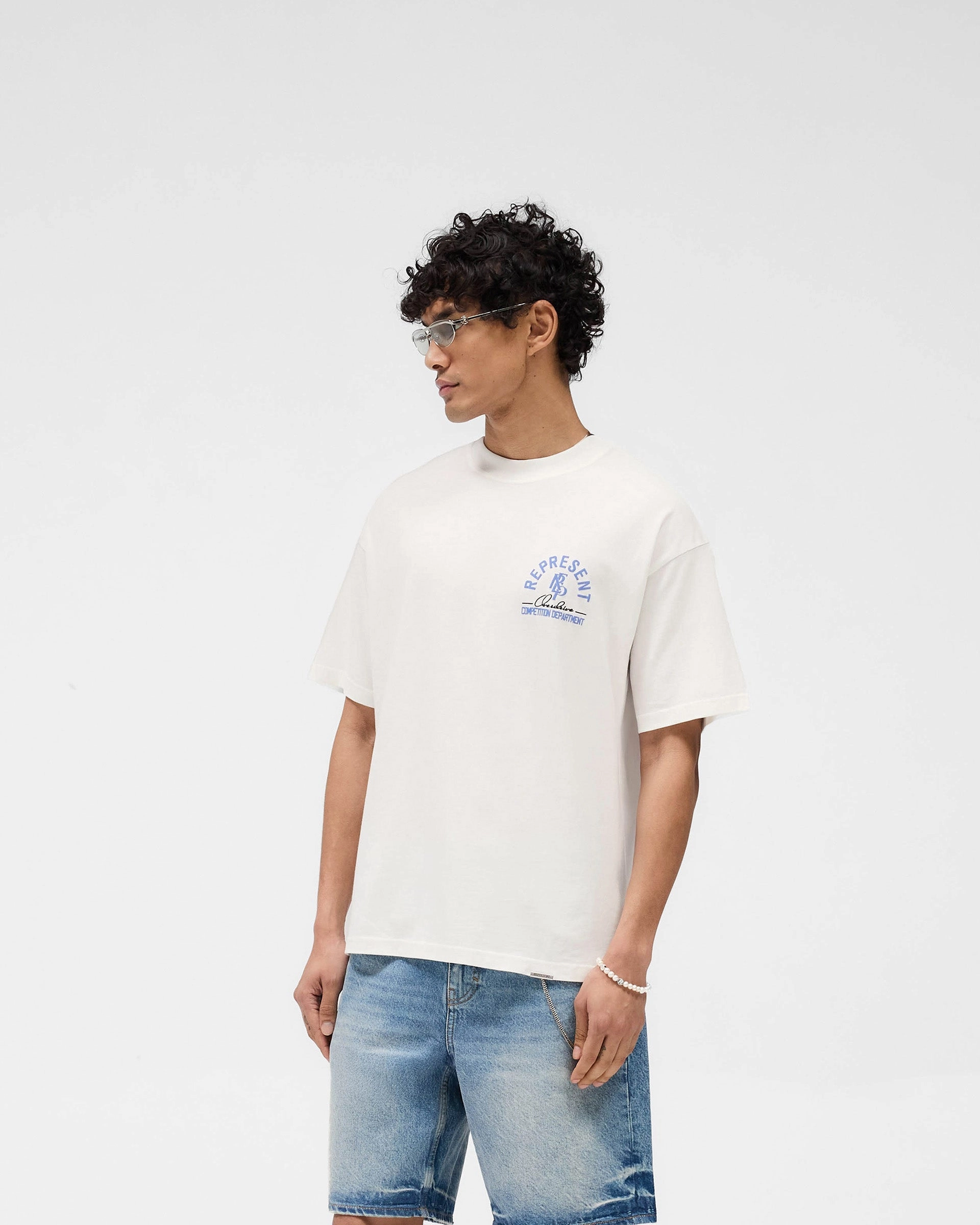 Competition Department T-Shirt - Flat White Light and Breezy Hiking durability
