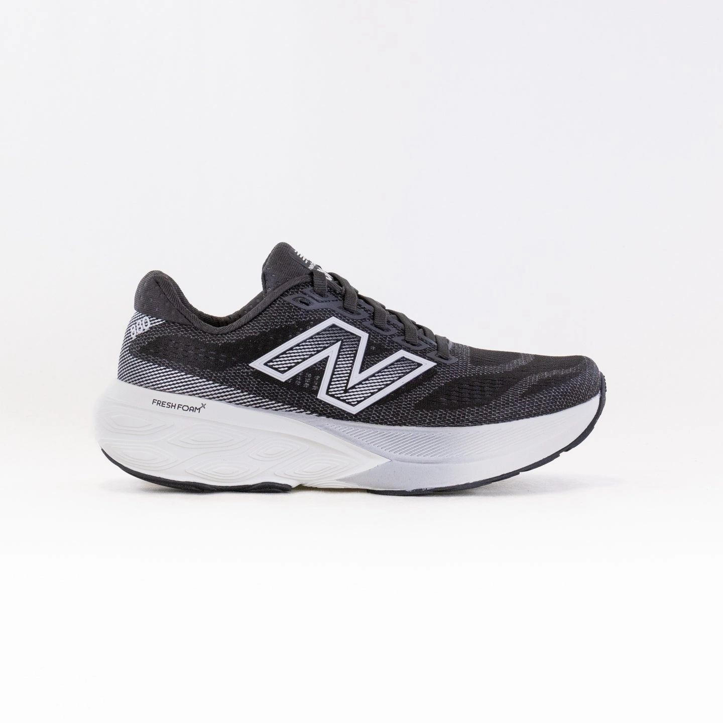 New Balance Fresh Foam X 880V15 (Women's) - Black/White Foam Injection Molding complex design