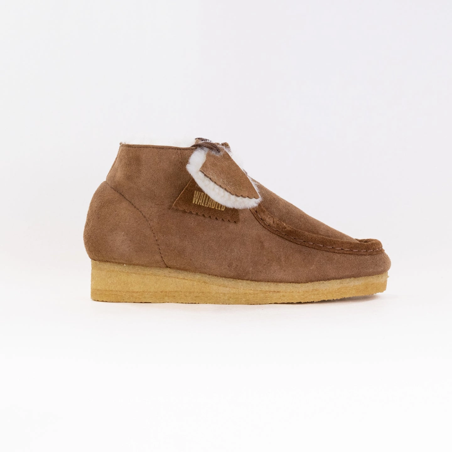 Clarks Originals Wallabee Boot (Women's) - Tan Warmlined Leather Anti microbial coating