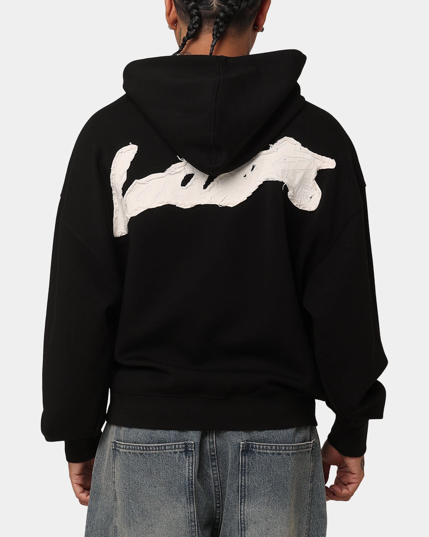 Loiter Chroma Premium Hoodie Black Recycled Fiber Blend