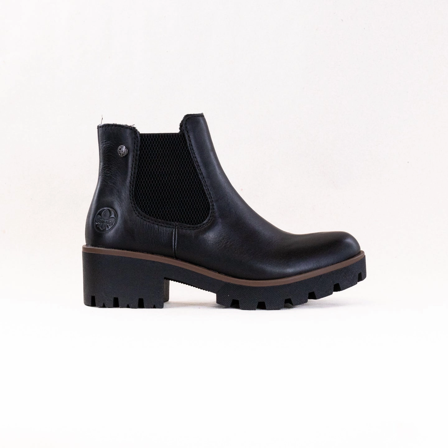 Abrasion Resistant Lining Adventure Driven Rieker 79265 Amalia Boot (Women's) - Black/Black