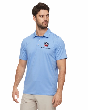 Fashionable Top KB TOUR COLLECTION NAPLES STRIPED PERFORMANCE POLO