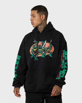 HighStretch American Thrift X Teenage Mutant Ninja Turtles OG Ninja Turtle Hoodie Black