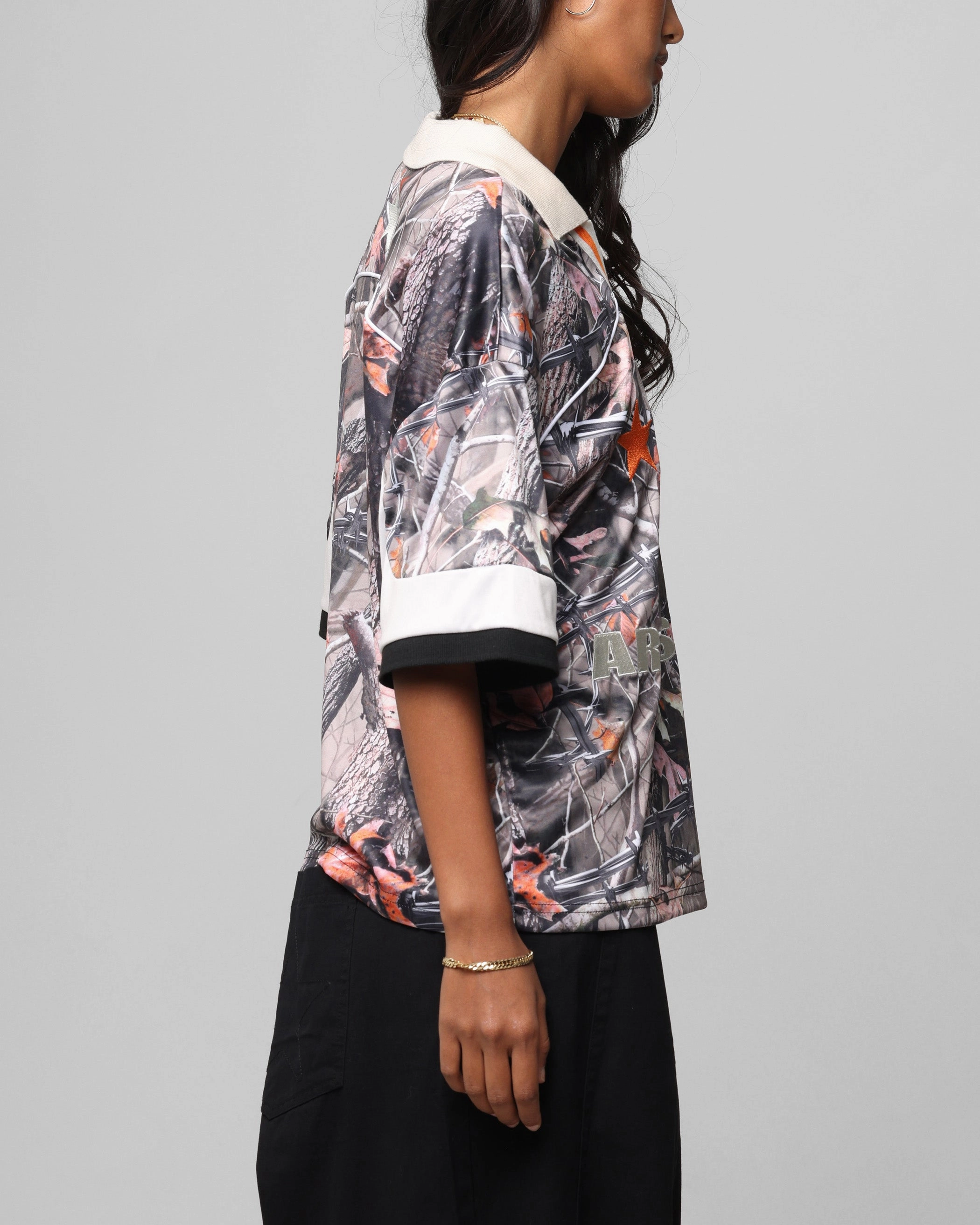 Minimalist Design SnagFreeKnit Loiter Art Studio United Jersey Real Tree Camo