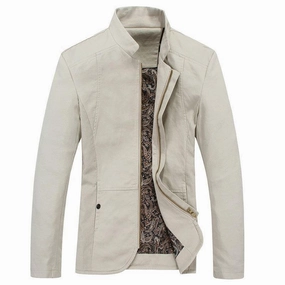 West Louis? Autumn Washed Windbreak Jacket Basic Travel Fit Hypoallergenic fabric