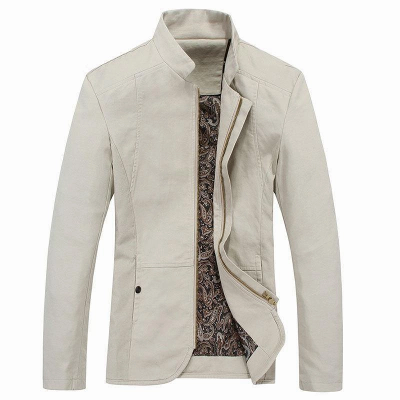 West Louis? Autumn Washed Windbreak Jacket Basic Travel Fit Hypoallergenic fabric