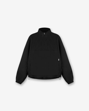 Quarter Zip Jacket - Black Noise Reduction Design UV Block