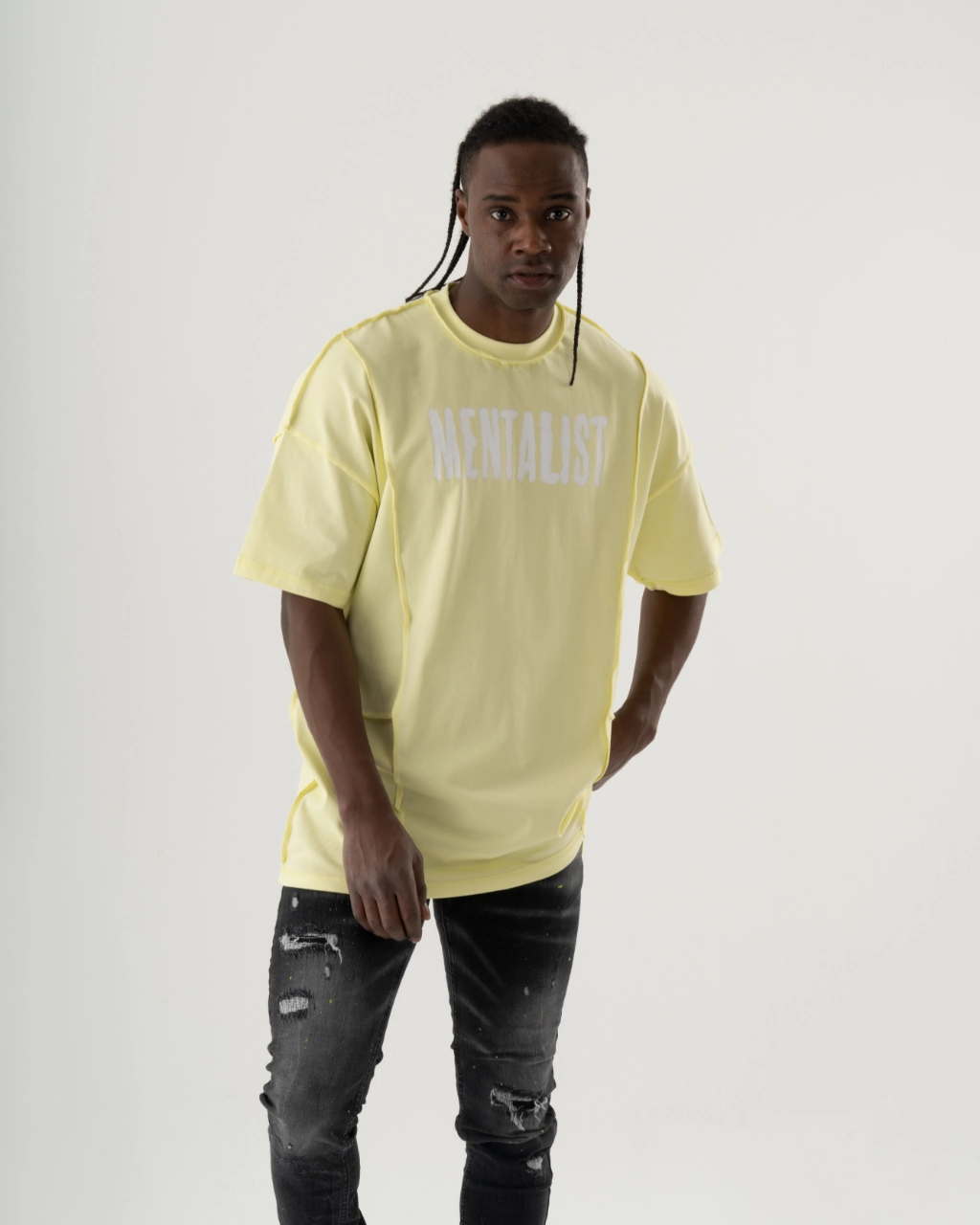 MENTALIST T-SHIRT | LIME Sustainable Material Blend