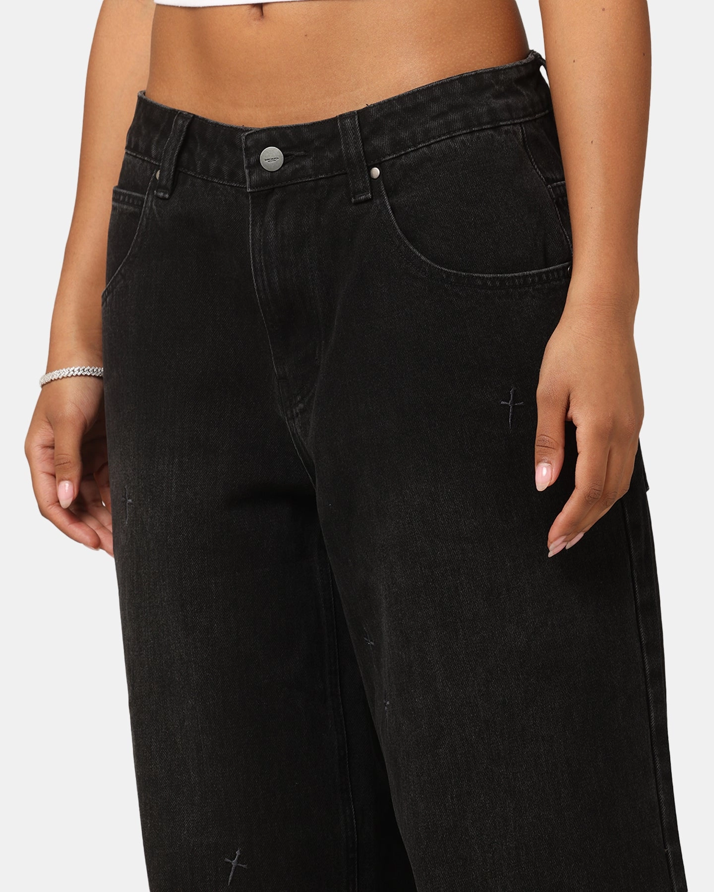 Saint Morta Amplus Graveyard Jeans Black Shadow Timeless Appeal Perfect Design