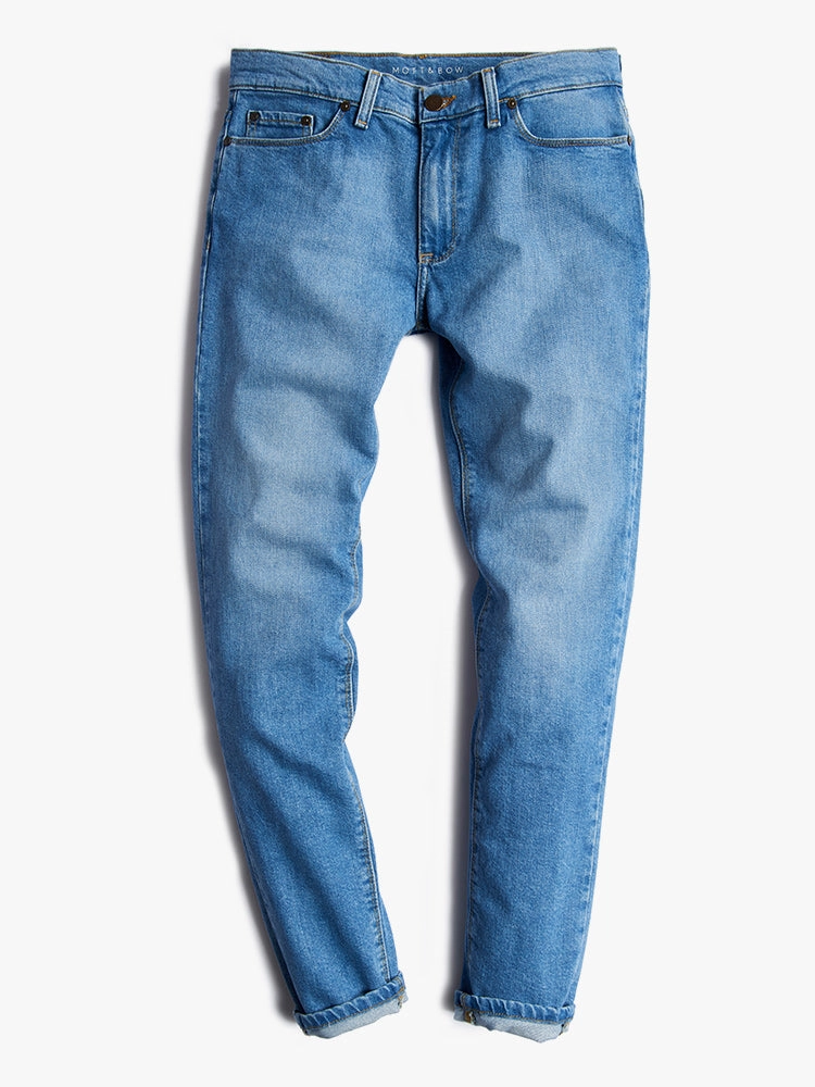 Mid Rise Skinny Benson Jeans