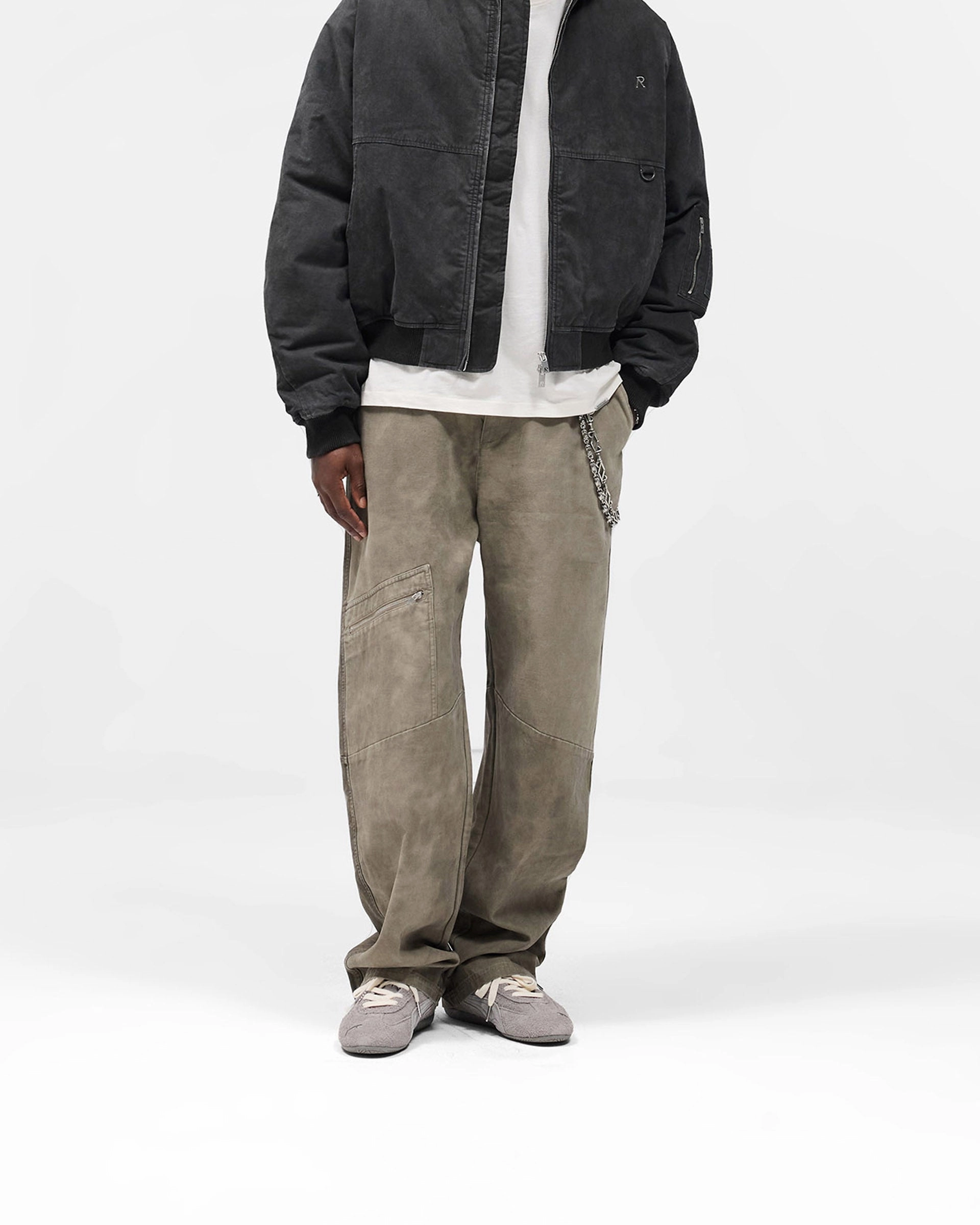 MoistureWickingLining Flexible Use Cotton Workwear Pant - Dark Olive