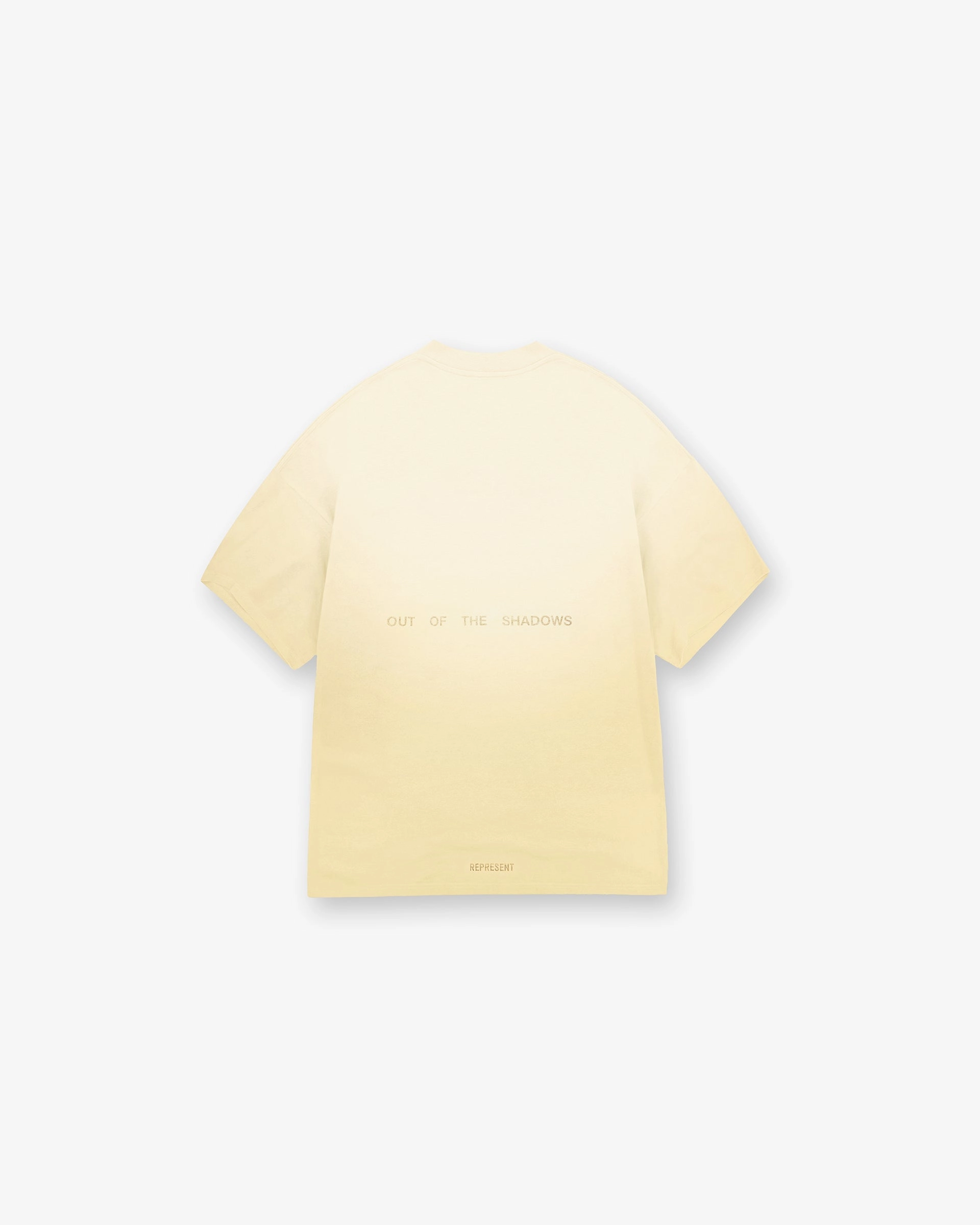 Team Rep T-Shirt - Light Yellow Quick Drying
