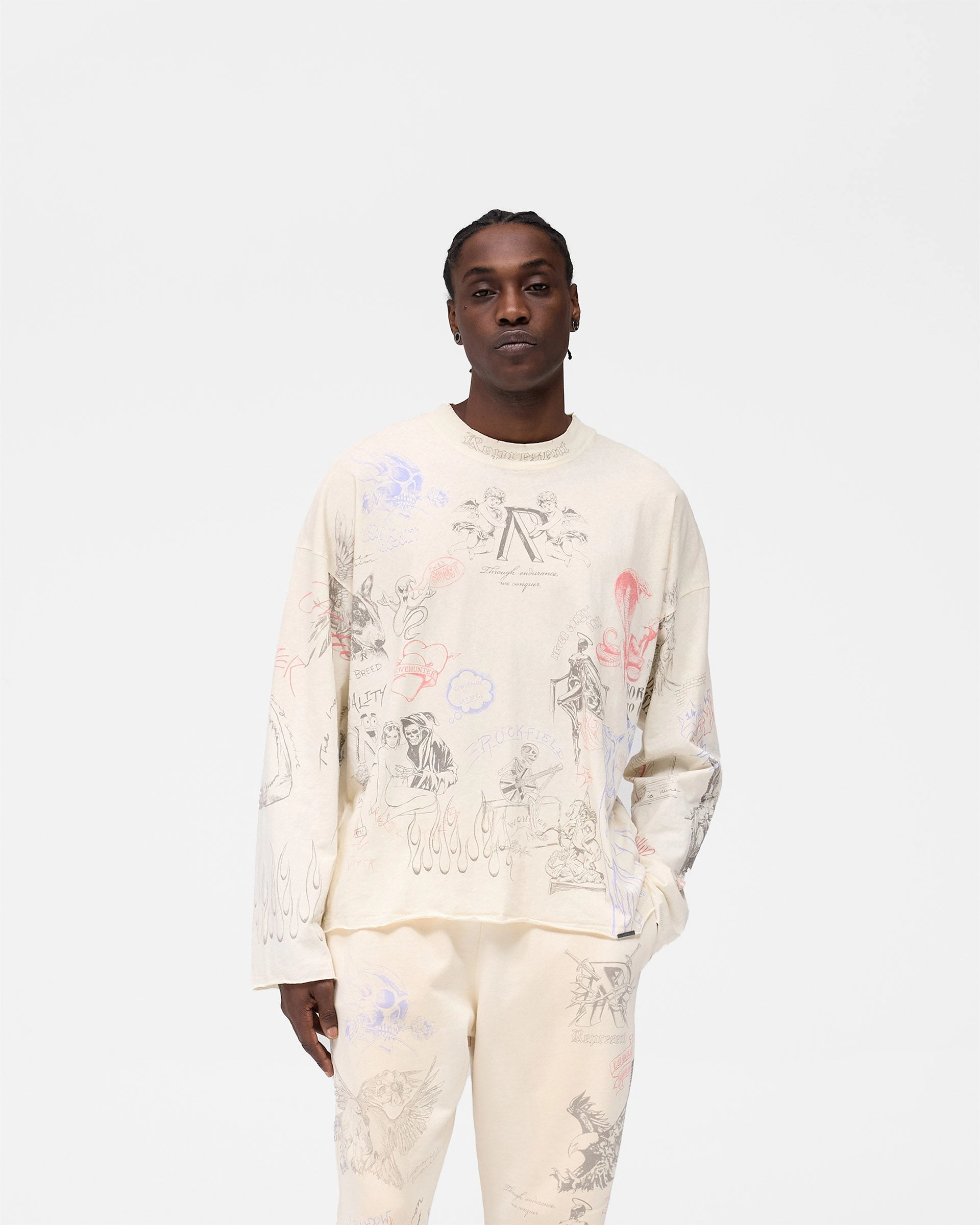 Spring Freshness Legacy Long Sleeve T-Shirt - Buttercream