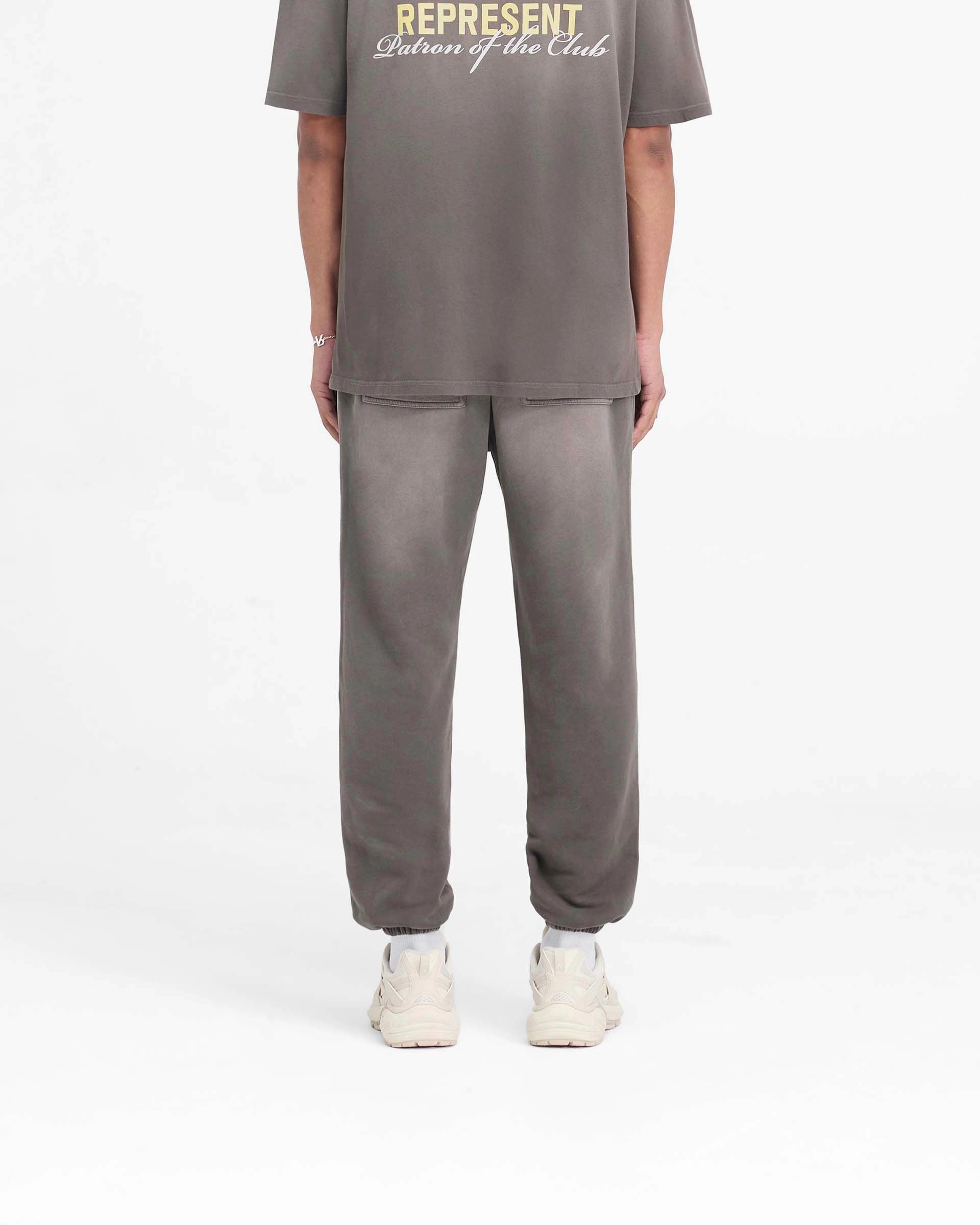 Patron Of The Club Sweatpant - Washed Olive Breathable Mesh Panels