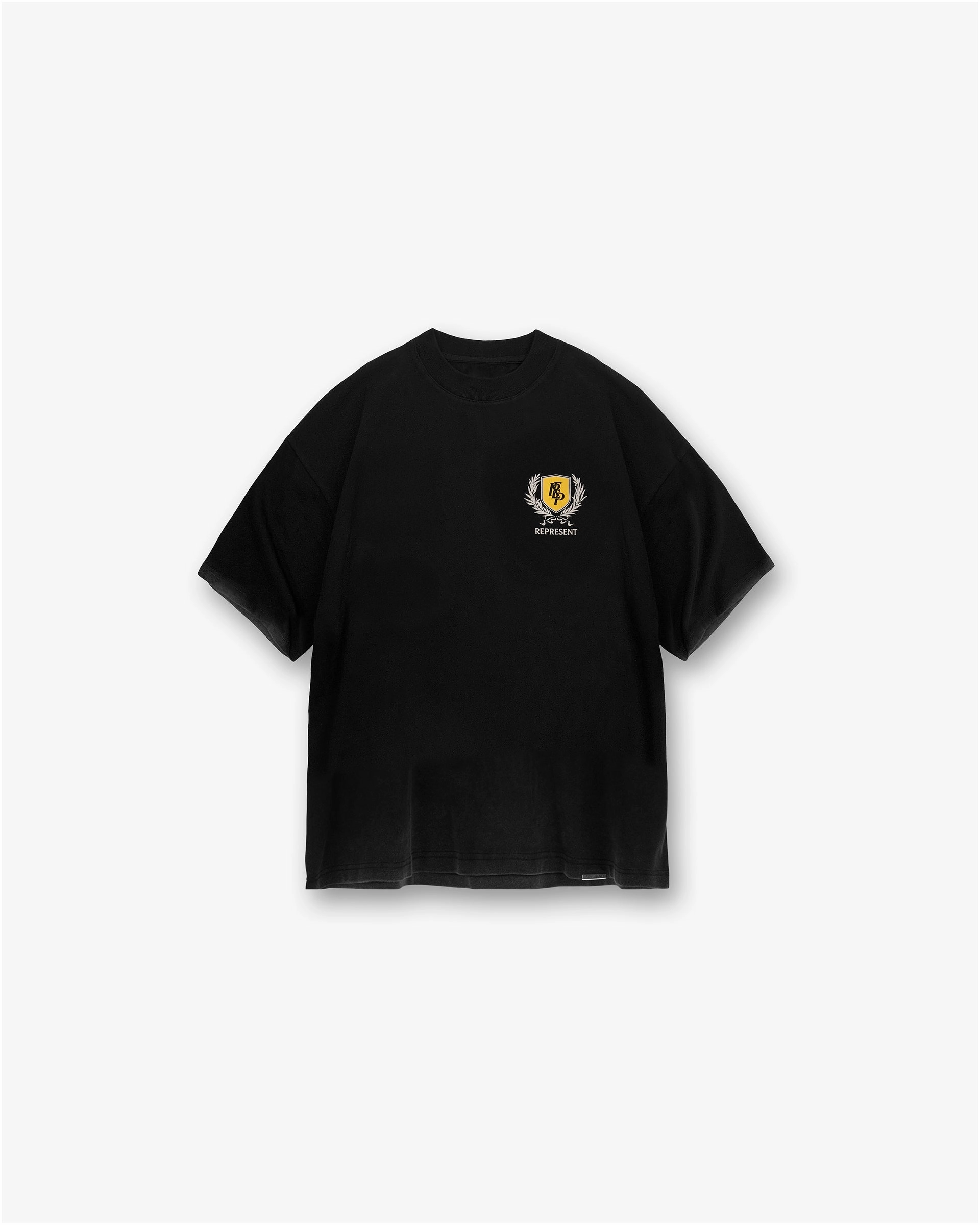 Crest T-Shirt - Vintage Black Chill Vibes Everyday Essential