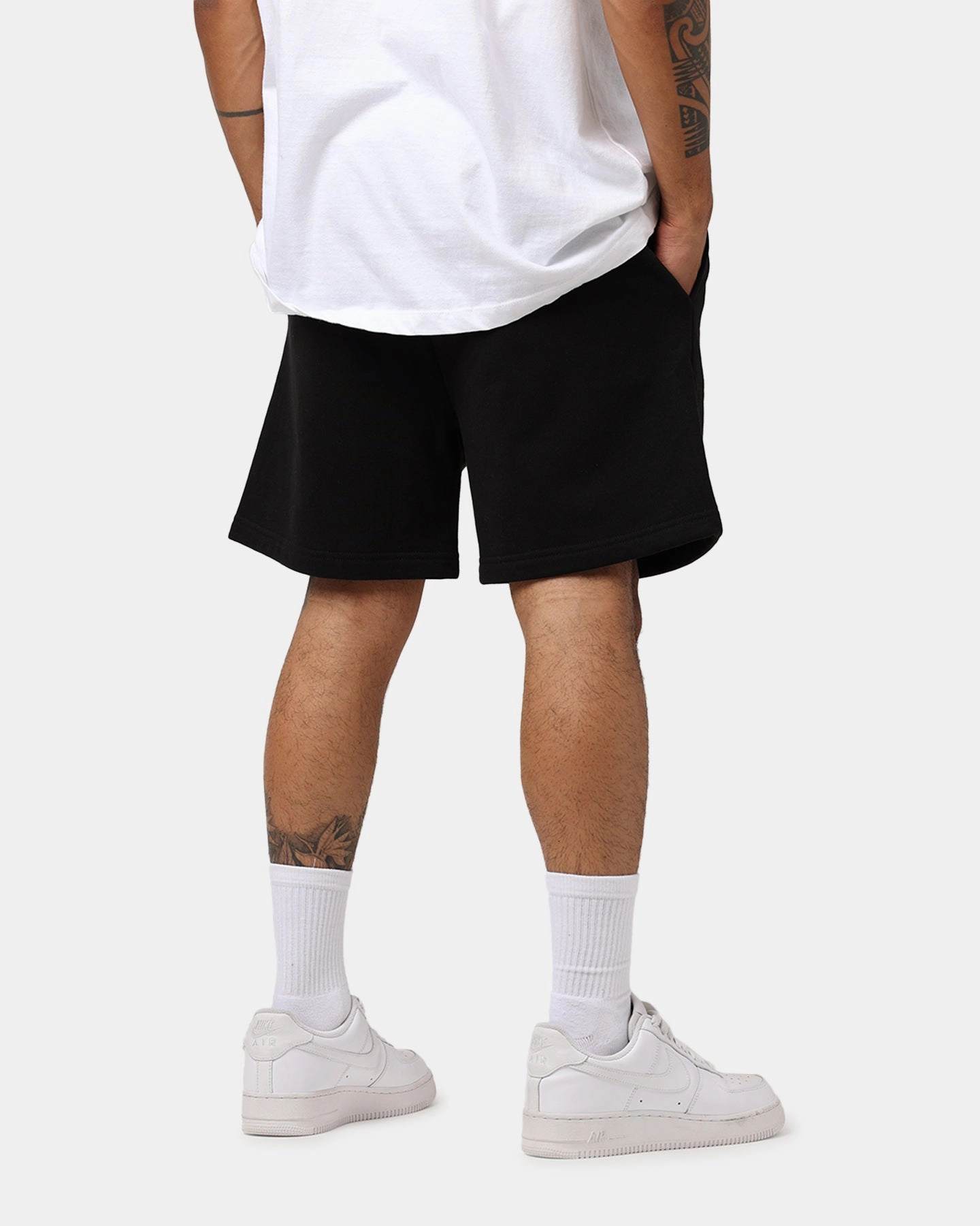 Culture Kings CK Sweat Shorts Black Comfortable Design Moisture Management