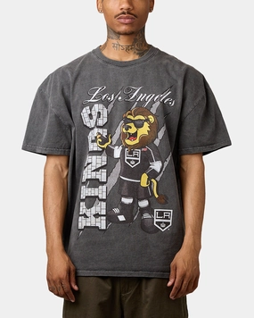 Hygroscopic Inner Layer MeshPanelIntegration Culture Kings Los Angeles Kings Heavyweight T-Shirt Black Black Wash