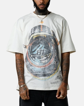Culture Kings X Mclaren Oscar Piastri 'Vegas Grand Prix 2024' Helmet T-Shirt Off White Printed top