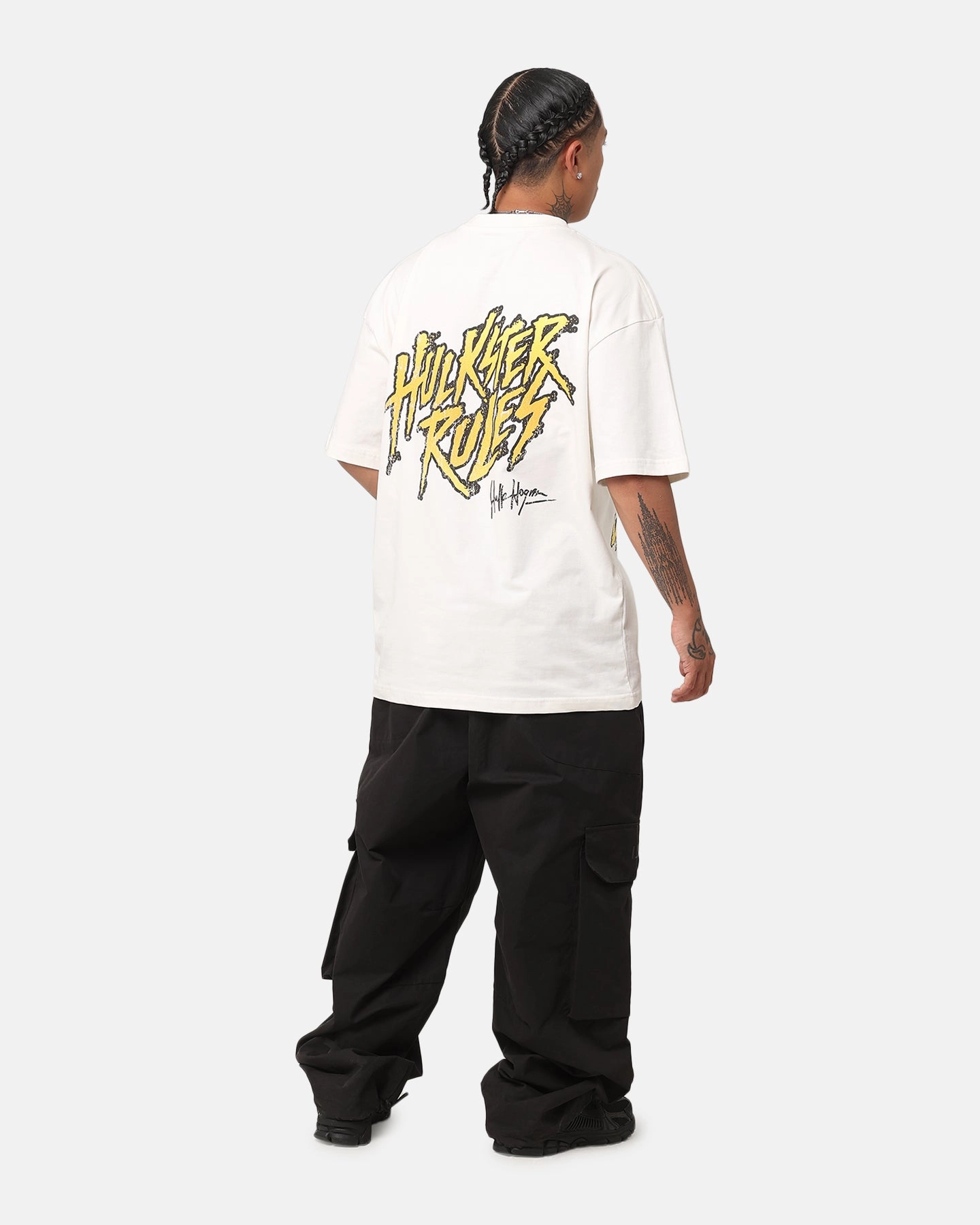 Anti Static Treatment Culture Kings X WWE Hulk Hogan Hulkamania Vintage T-Shirt Off White