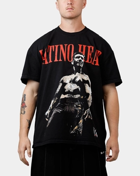 Culture Kings X WWE LWO Eddie Guerrero T-Shirt Black Reinforced Shoulder Panels Antimicrobial Treatment
