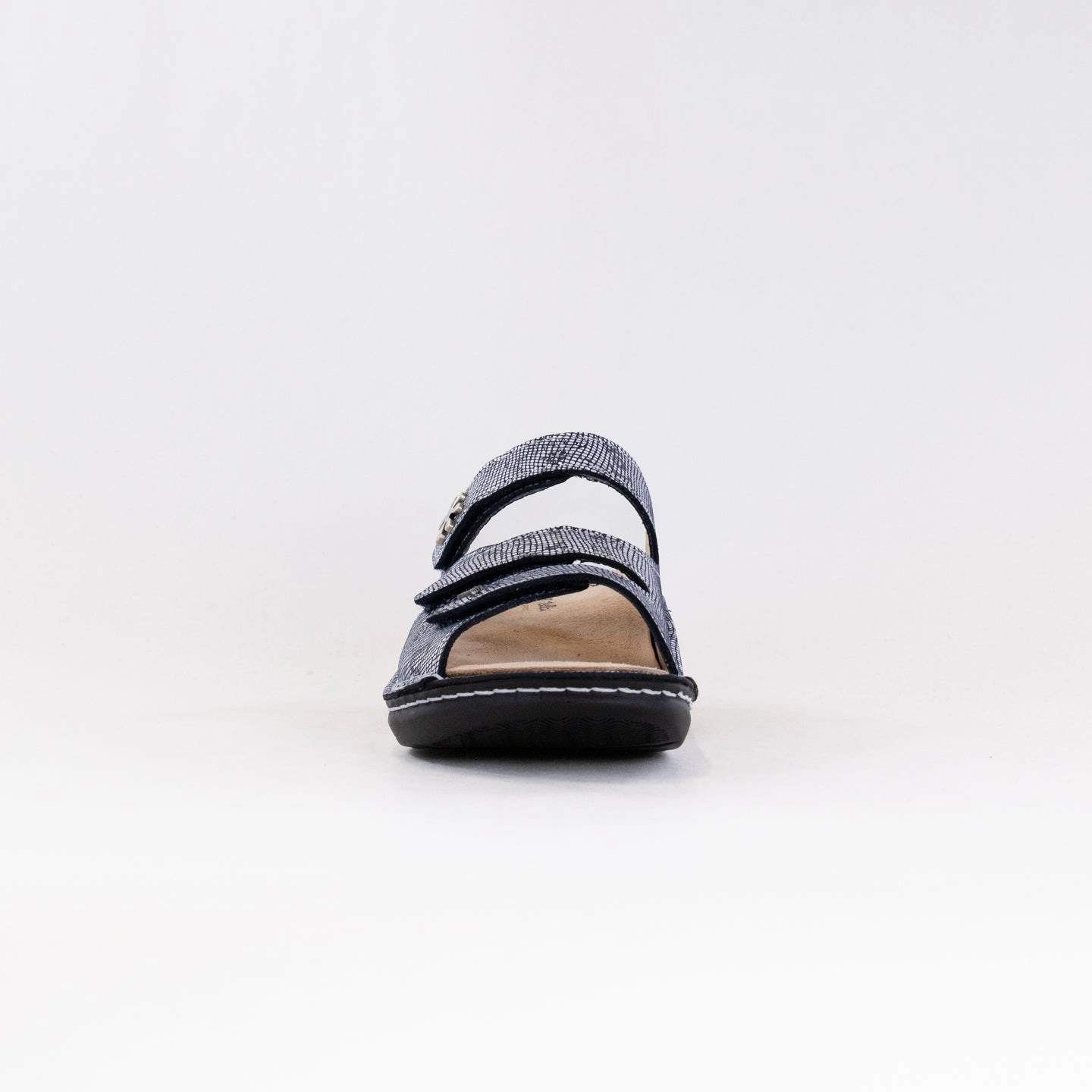 Finn Comfort Grenada (Women's) - Words Blue Durable Travel Footwear Stylish Sandals for Men