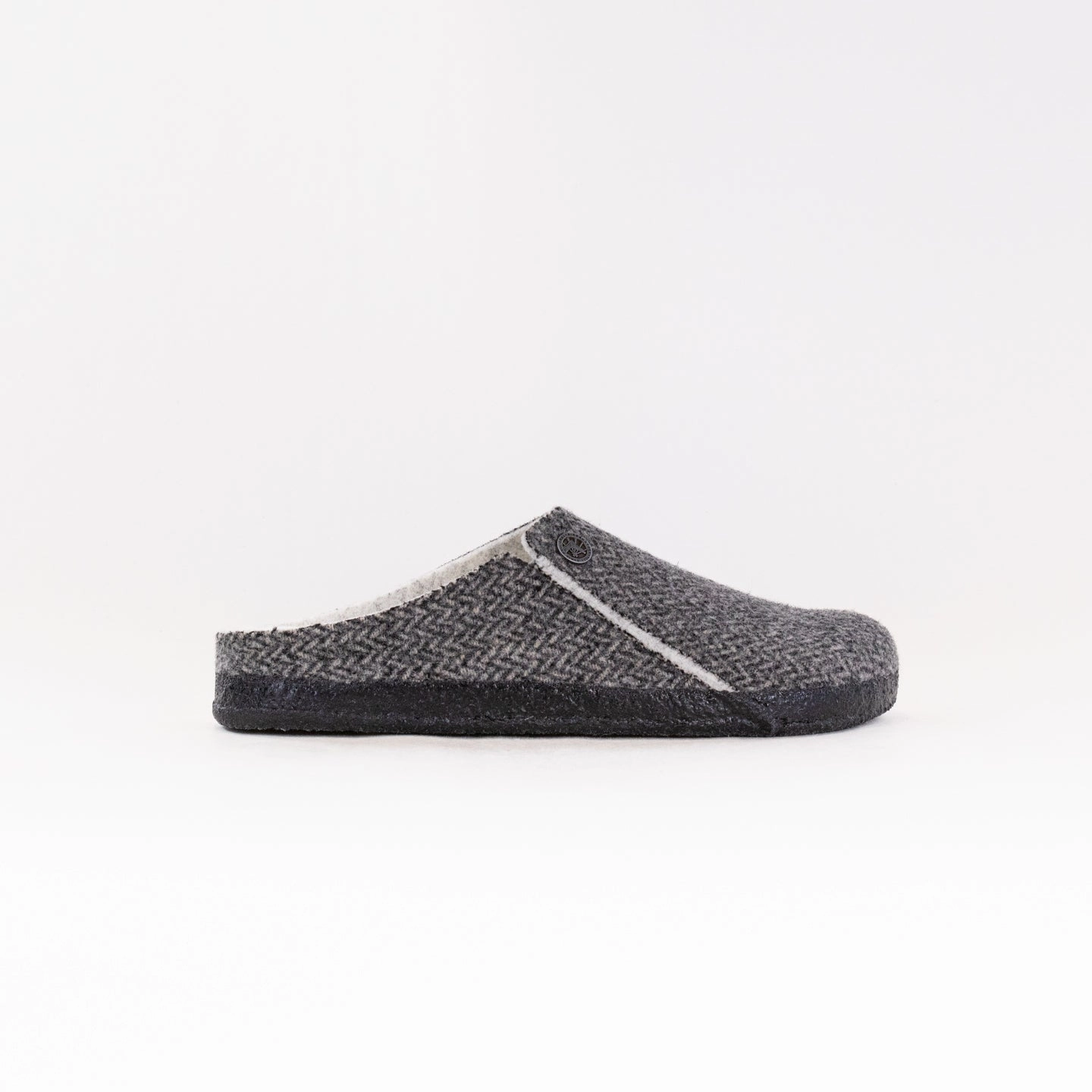 Birkenstock Zermatt Shearling (Women's) - Herringbone Gray/Natural Slip Comfort Walk