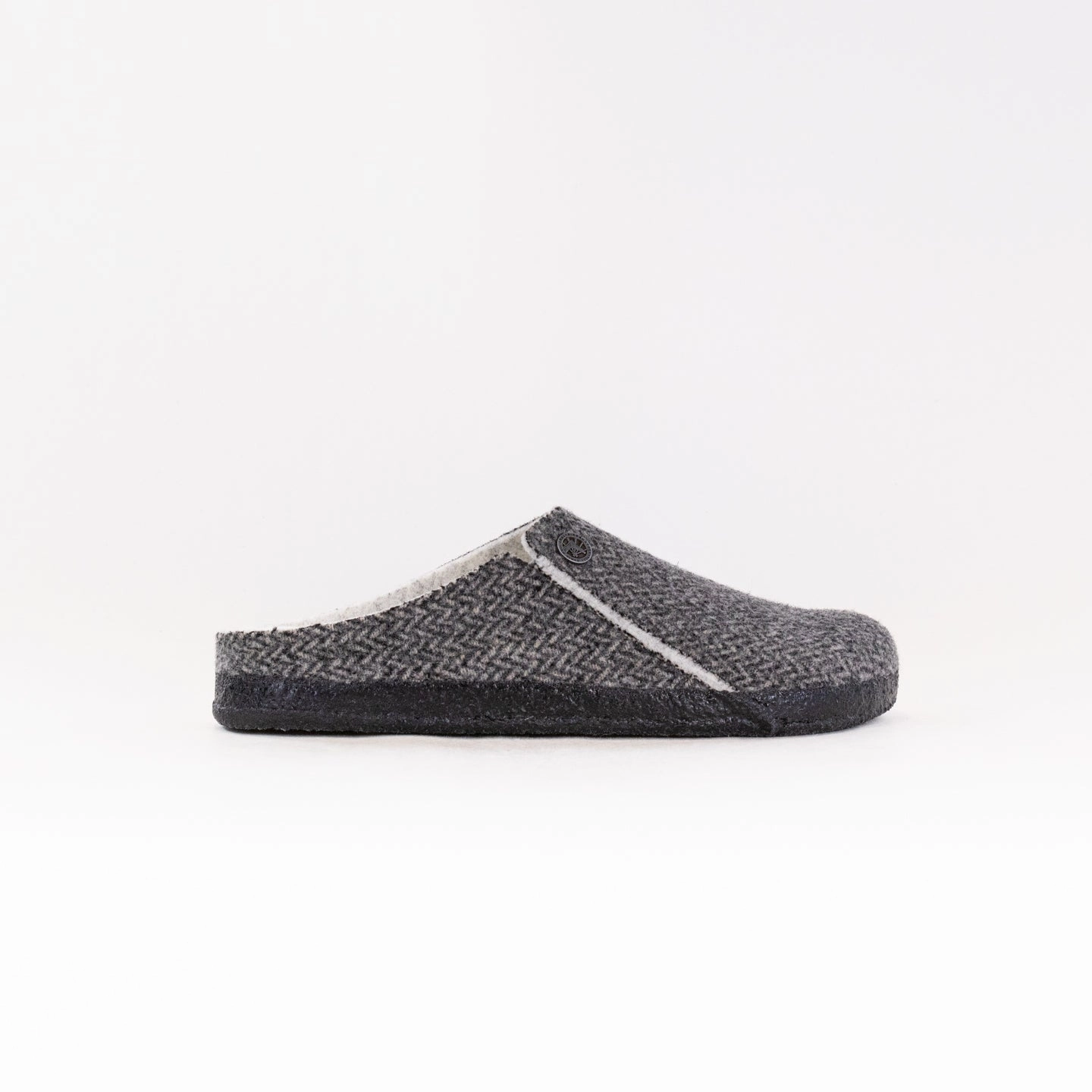 Ultra Comfort Birkenstock Zermatt Shearling (Women's) - Herringbone Gray/Natural