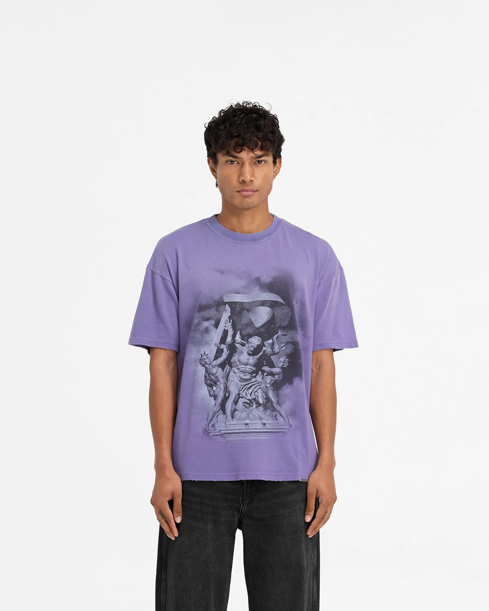 Atlas T-Shirt - Purple Practical Comfort Classic Look