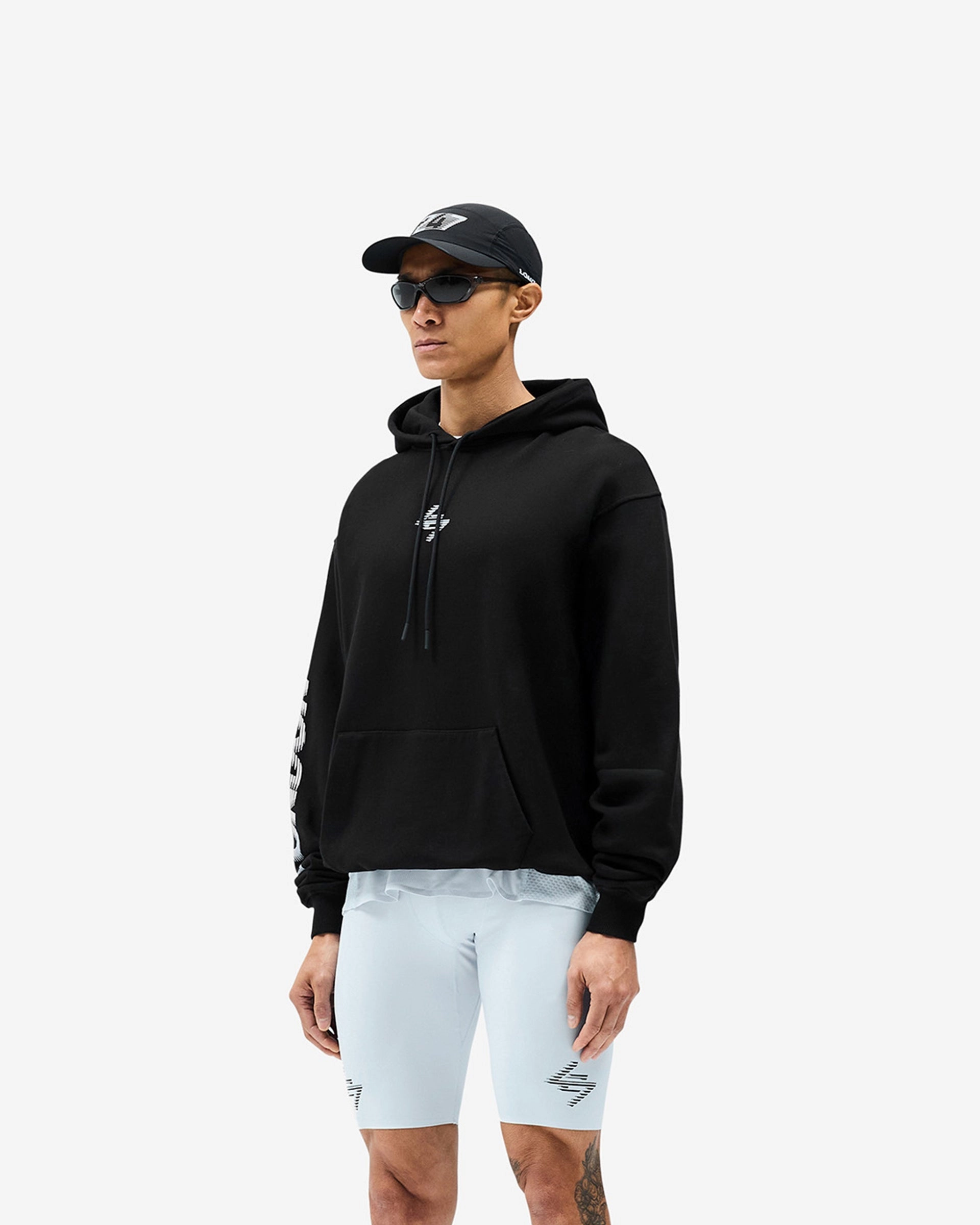 Lounging wear 247?London Hoodie - Black