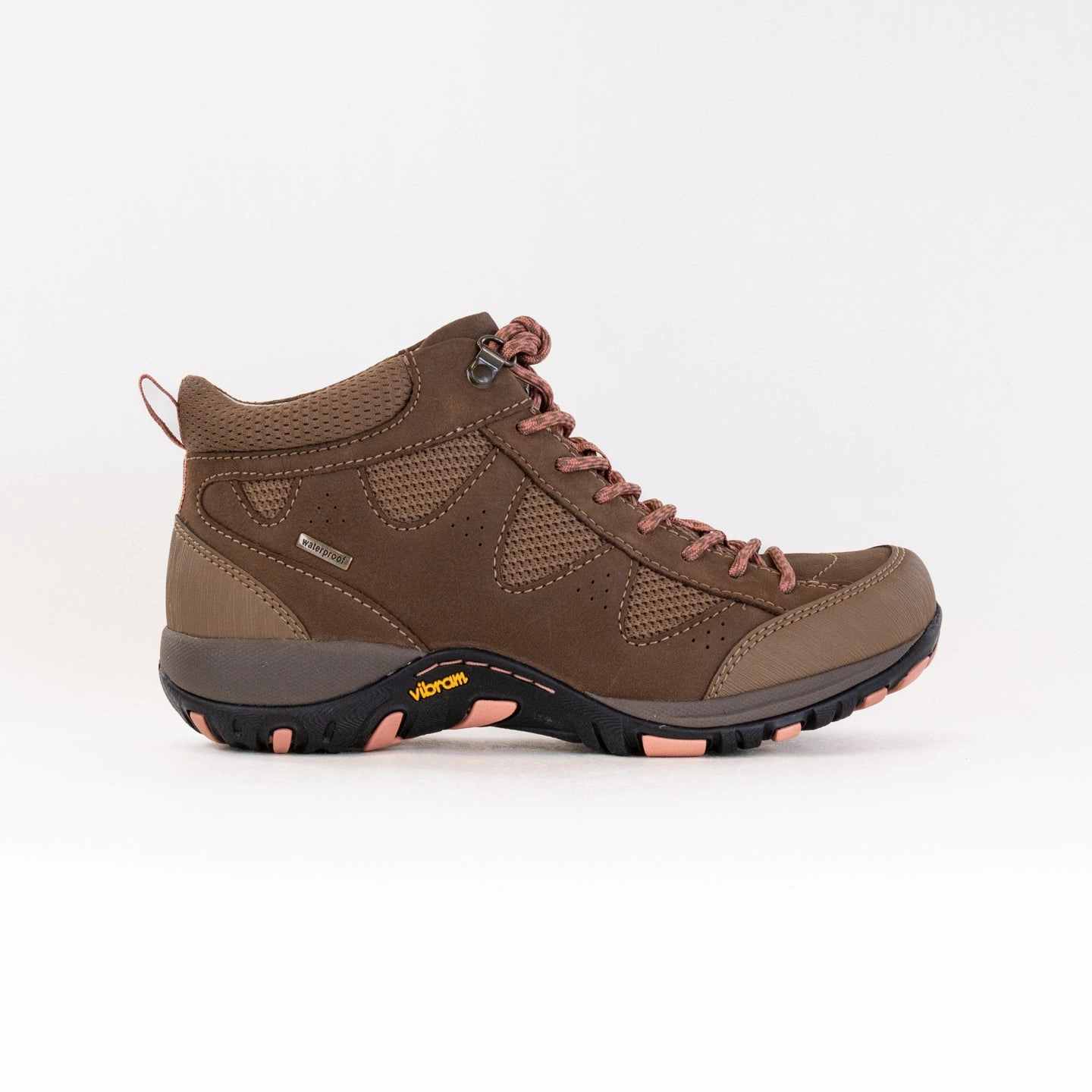 High Traction Morning Walk Anti Odor Urban Commute Dansko Perrin Waterproof (Women's) - Morel Milled Nubuck